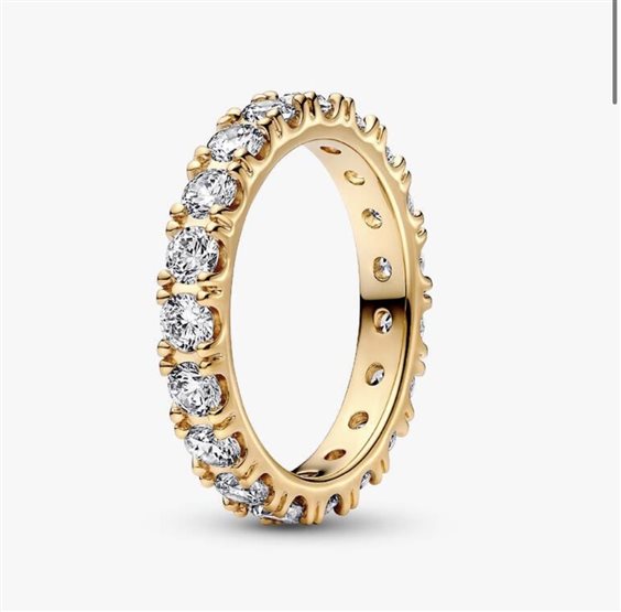 Anello Pandora Donna in Argento Cubic Zirconia 160050C01-60 - 160050C01-60